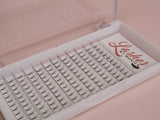 5D Silk Pre-made Lash Fan Trays x 12 Strip Trays