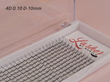 4D Silk Pre-made Lash Fan Trays x 12 Strip Trays